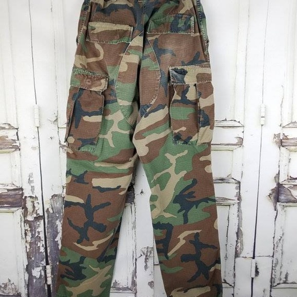Vintage Camo Army Pants - Picture 5 of 8